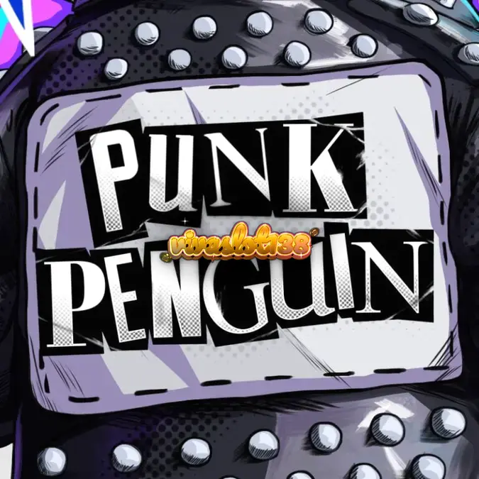 Tampilan antarmuka game slot Punk Penguin di layar ponsel
